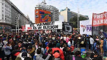 El epicentro de la protesta