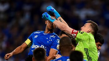 Franco Armani se mostró muy