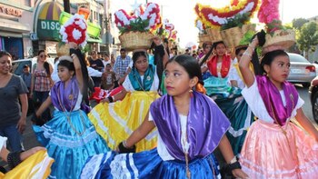 Algunos de los presentes se