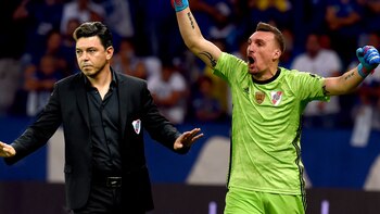 Marcelo Gallardo ganó su primera