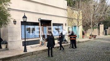 En plena grabación de ATAV