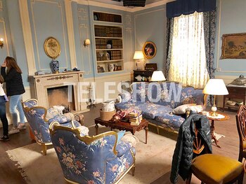 El living de los Morel