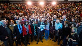 Alberto Fernández en el Aula