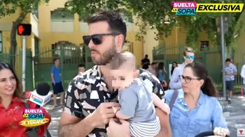 El actor salió tranquilo de