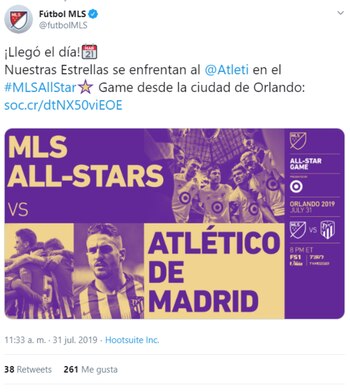 El partido será a las