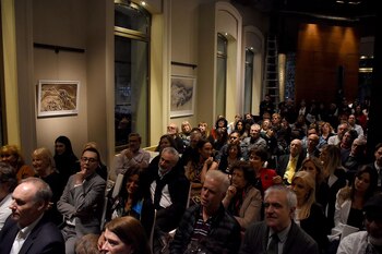 A sala llena, una gran