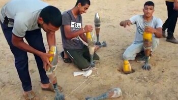 Uno de los puestos militares