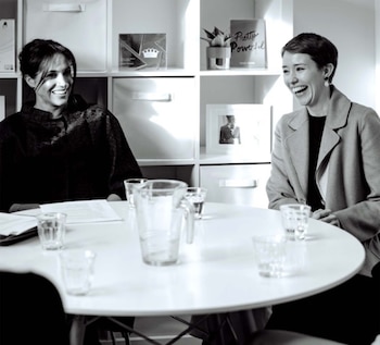 Para su línea de ropa,