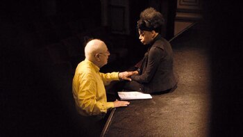 Peter Brook y Miriam Goldschmidt