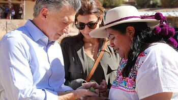 Macri y Juliana Awada en
