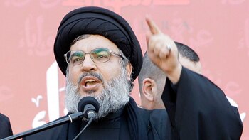 El jefe de Hezbollah, Hassan