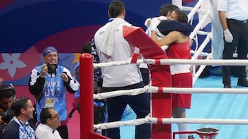 El festejo de Leonela Sánchez