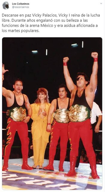 Fue reina de la lucha