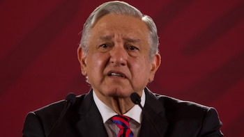 El presidente Andrés Manuel López