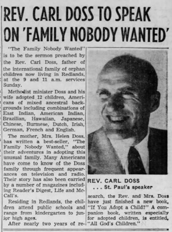 El anuncio de que el