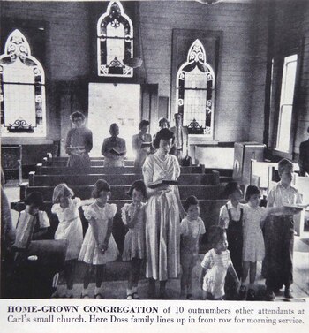 La familia Doss en el