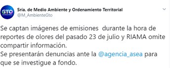 Según el gobierno de Guanajuato,