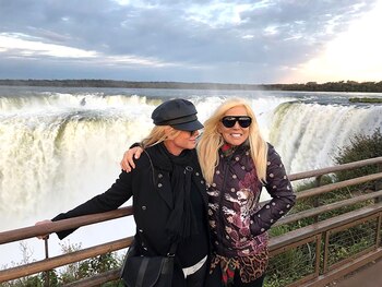 Mercedes Sarrabayrouse y Susana Giménez