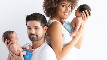 La pareja recibió condolencia por