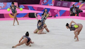 Equipo mexicano de gimnasia en