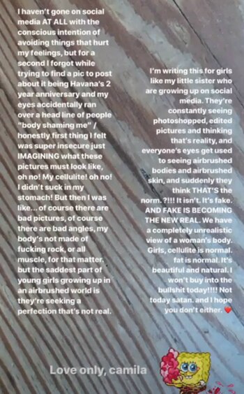 La respuesta de Camila a