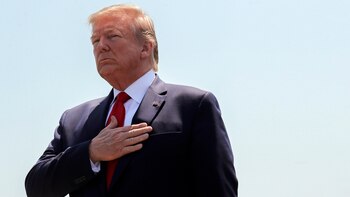 Donald Trump condenó los tiroteos