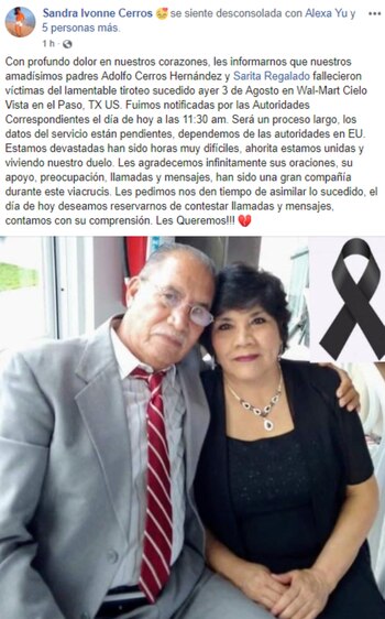 Una pareja de mexicanos que