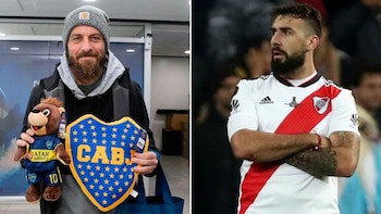 De Rossi, con el “Jano”