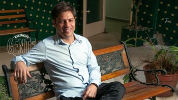 Axel Kicillof a días de