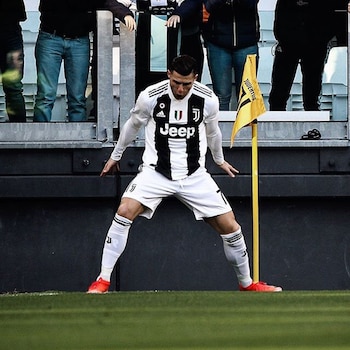 Cristiano Ronaldo festeja así desde