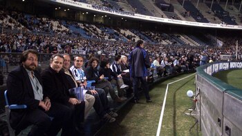 Las butacas privilegiadas con socios