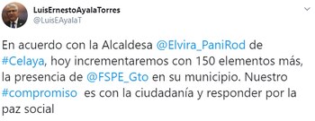 El secretario de Gobierno de