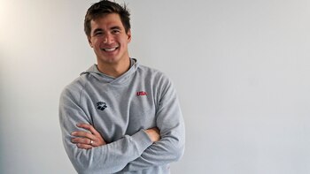 (AP) El nadador consiguió distintos