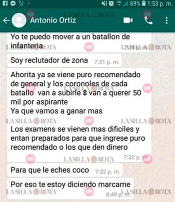 Los chats donde se exponen