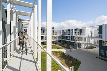 El edificio fue diseñado por cuatro arquitectos y firmas: Skidmore, Owings & Merrill LLP, Lorcan O’Herlihy Architects, Kevin Daly Architects y Kieran Timberlake (Créditos: Bruce Damonte)
