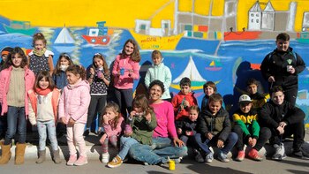 En Bahía Blanca, donde pintó