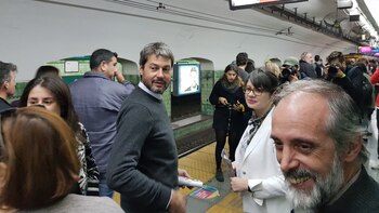 Lammens y la candidata a