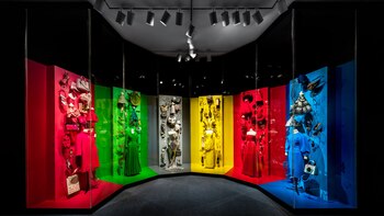 En el museo de Dallas