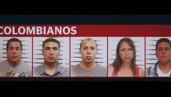 La banda de asaltantes de