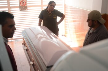 Familiares realizaron el velorio de