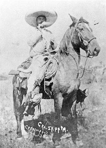 Zapata fue caballerizo en la Ciudad de México (Foto: AHUNAM)