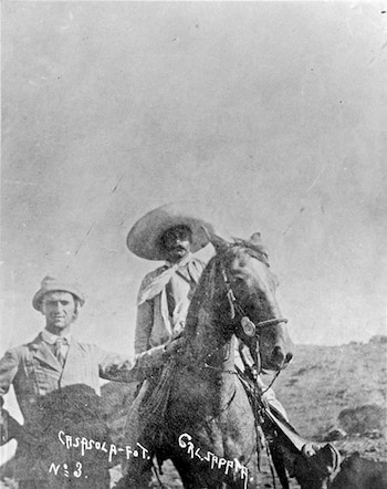 Zapata era un gran domador de caballos (Foto: AHUNAM)