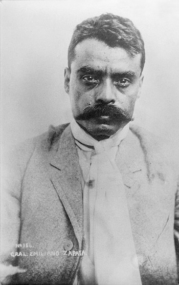 Retrato de Emiliano Zapata (Foto: AHUNAM)