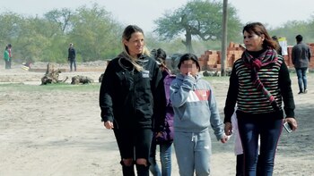 Delfi Merino en Icaño.