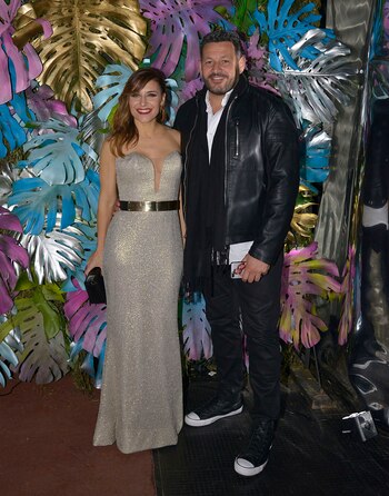 Mariana Brey y su pareja Pablo Melillo