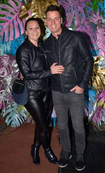 Santiago Zeyen y su esposa