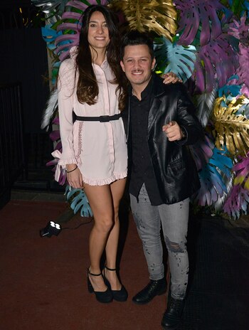 Darío Lopilato y su pareja