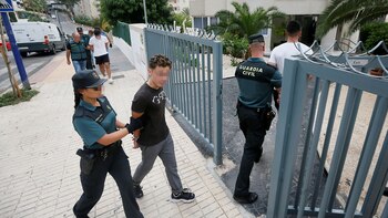 El arresto de los acusados (EFE)