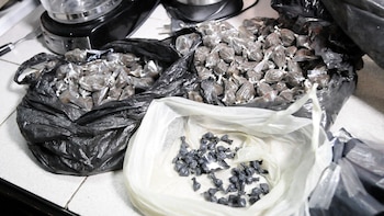 Se allanaron casi 2.000 dosis de marihuana y cocaína en envoltorios
