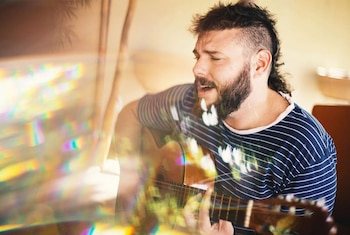 David, vocalista de Porter (Foto: Instagram)